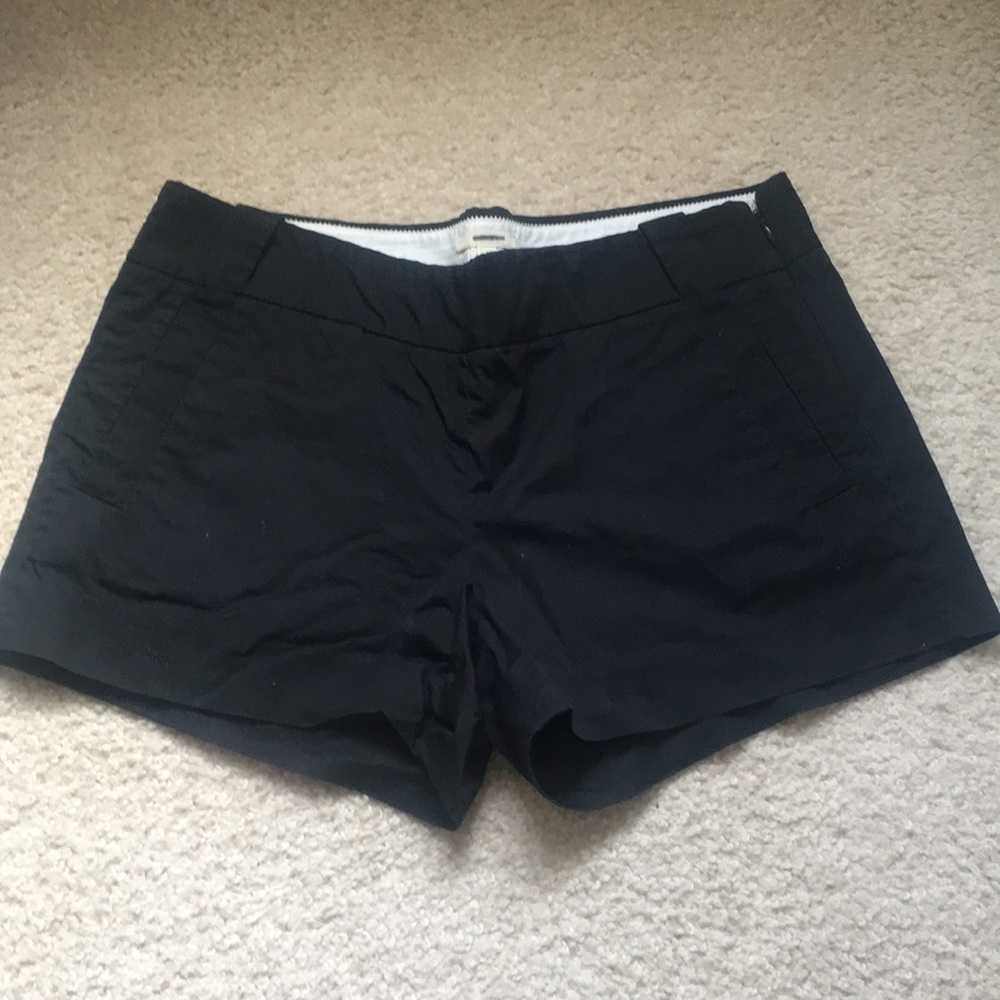 J.Crew Chino City Fit Black Shorts